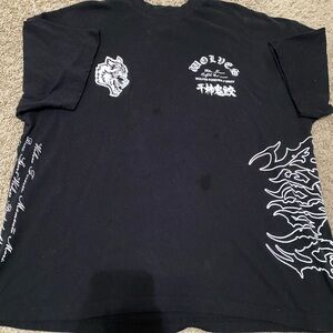 Darc Sport Black and White Graphic Tee